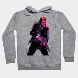 jhon wick cartoon Hoodie